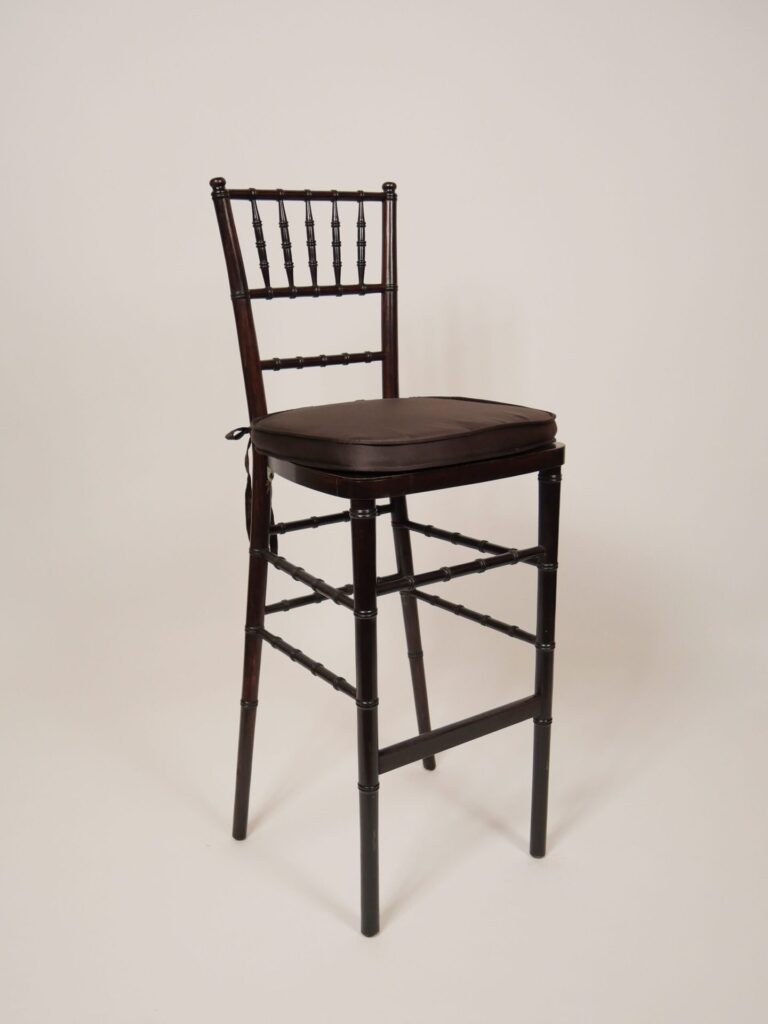 MAHOGANY CHIAVARI BARSTOOL