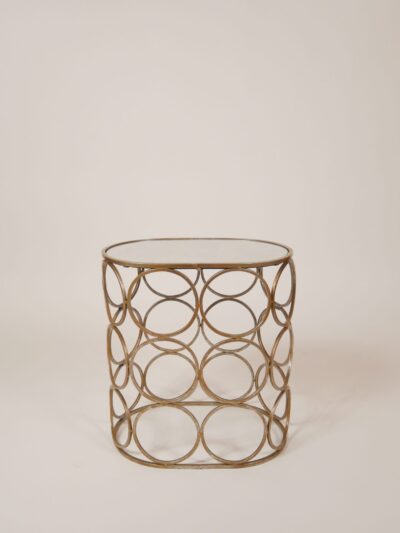 LARGE CIRCLES SIDE TABLE