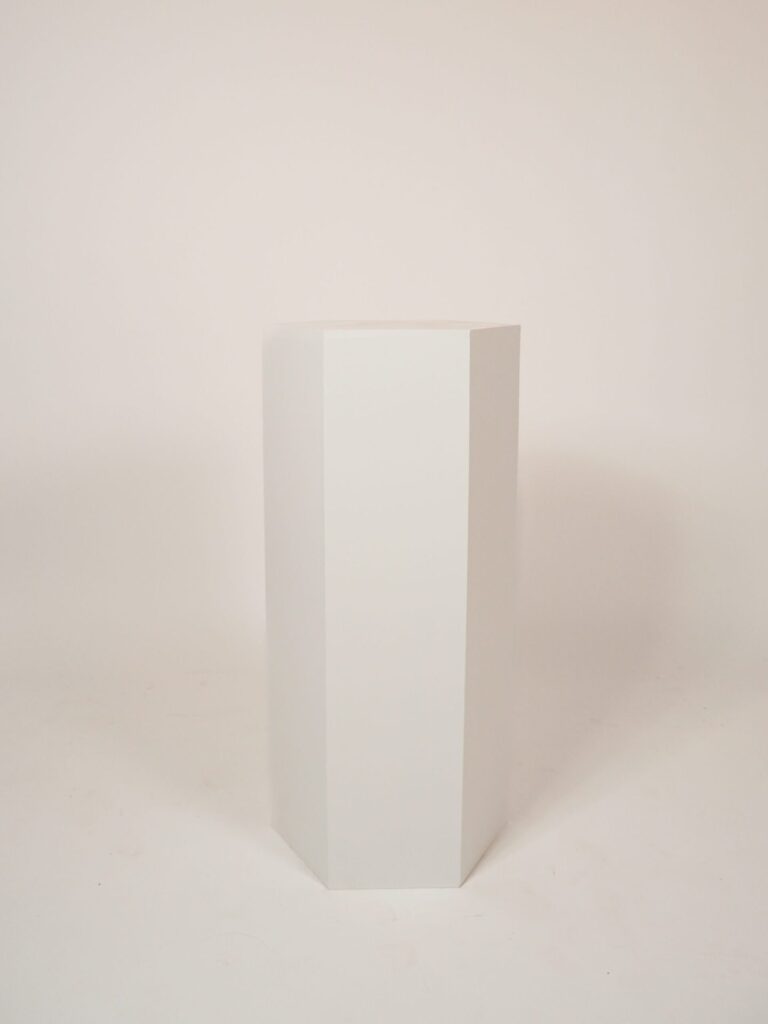 LARGE HEXAGON PEDESTAL
