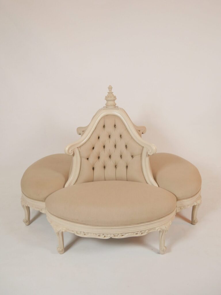 ROUND BEIGE SOFA