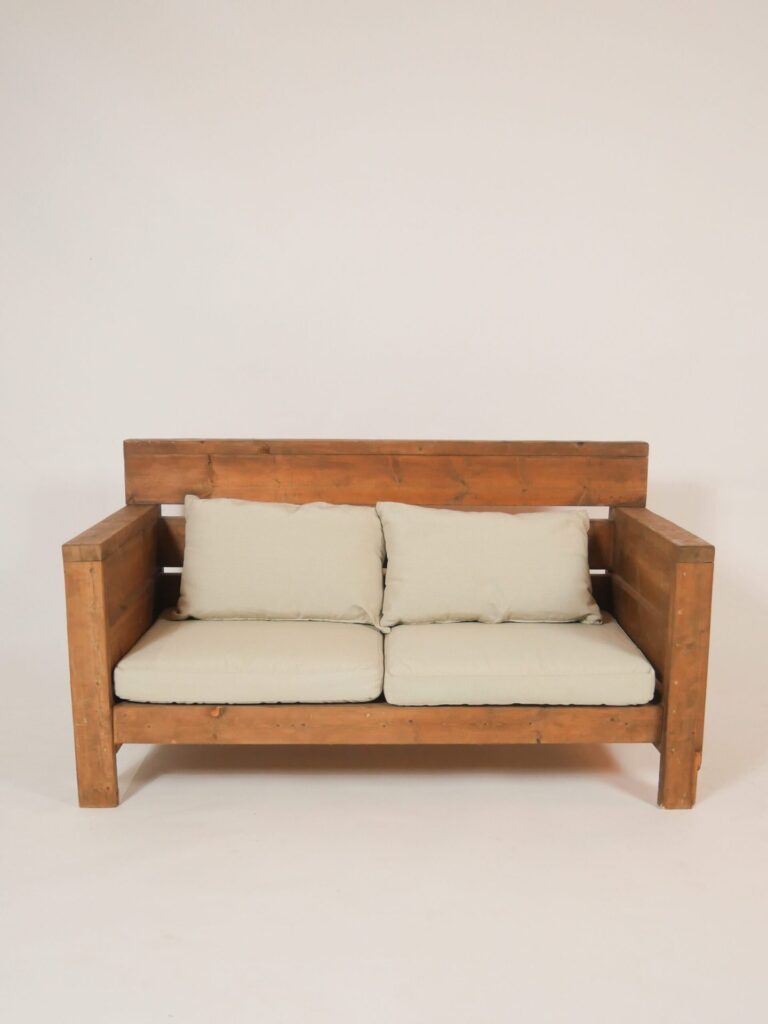 OUTDOOR WOOD SOFA