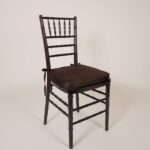 Mahogany Chiavari brown chair rental