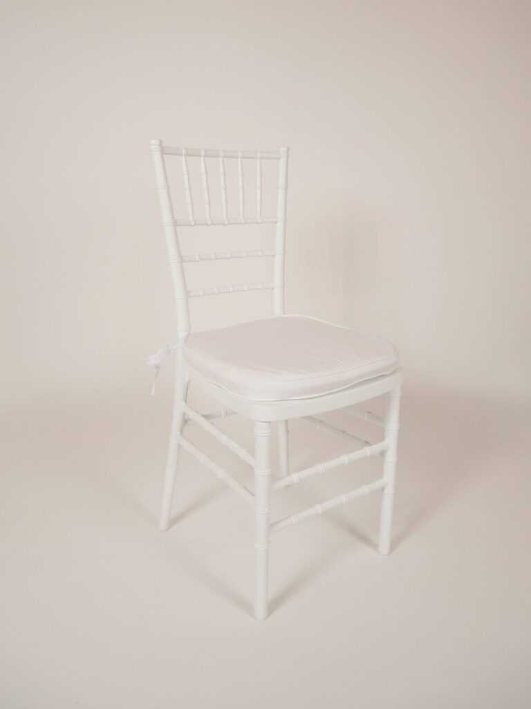 White Chiavari chair rental