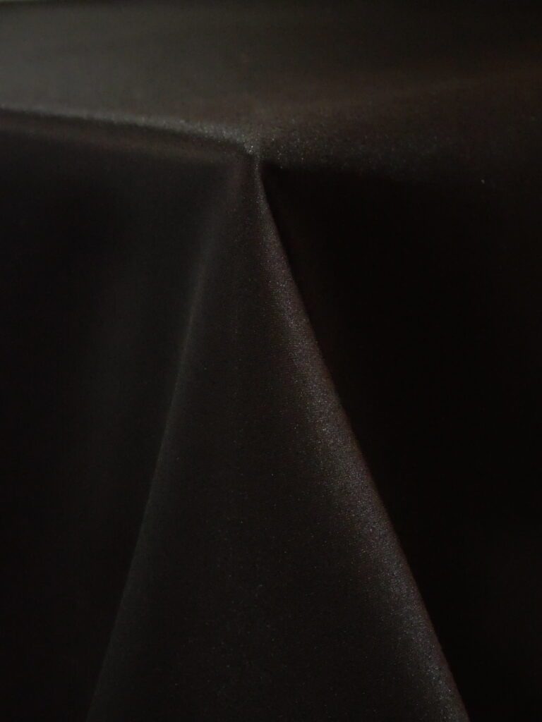 BLACK MATTE SATIN