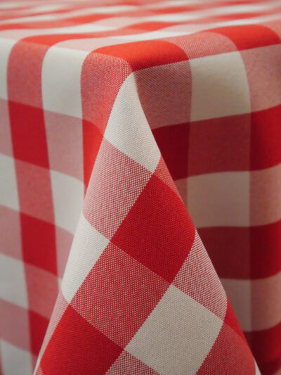 RED & WHITE CHECK