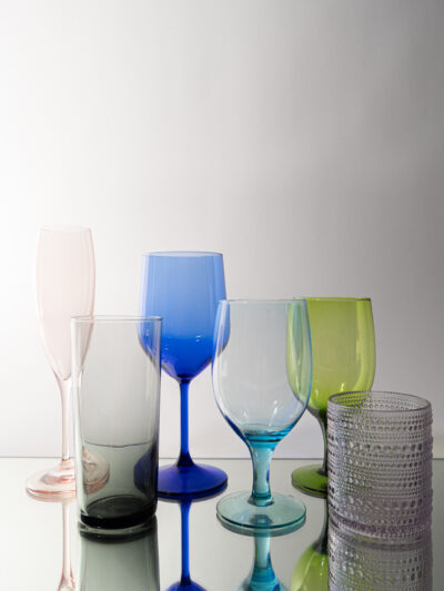 COLORED GLASSWARE