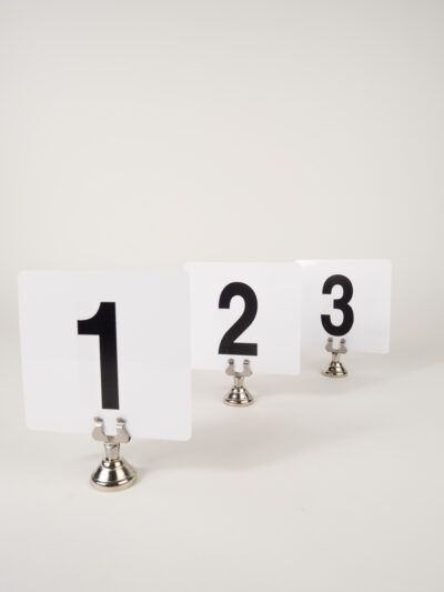 HARP TABLE NUMBER STAND 1.5"
