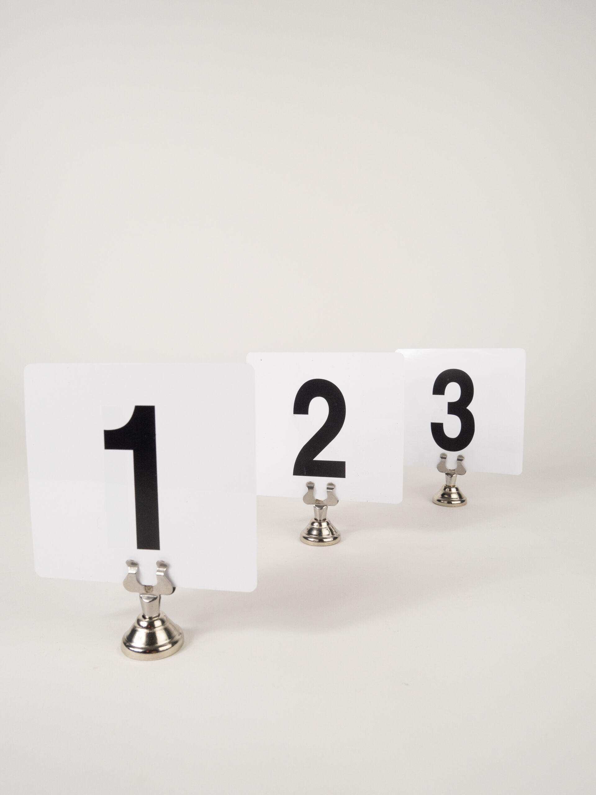 HARP TABLE NUMBER STAND 1.5"