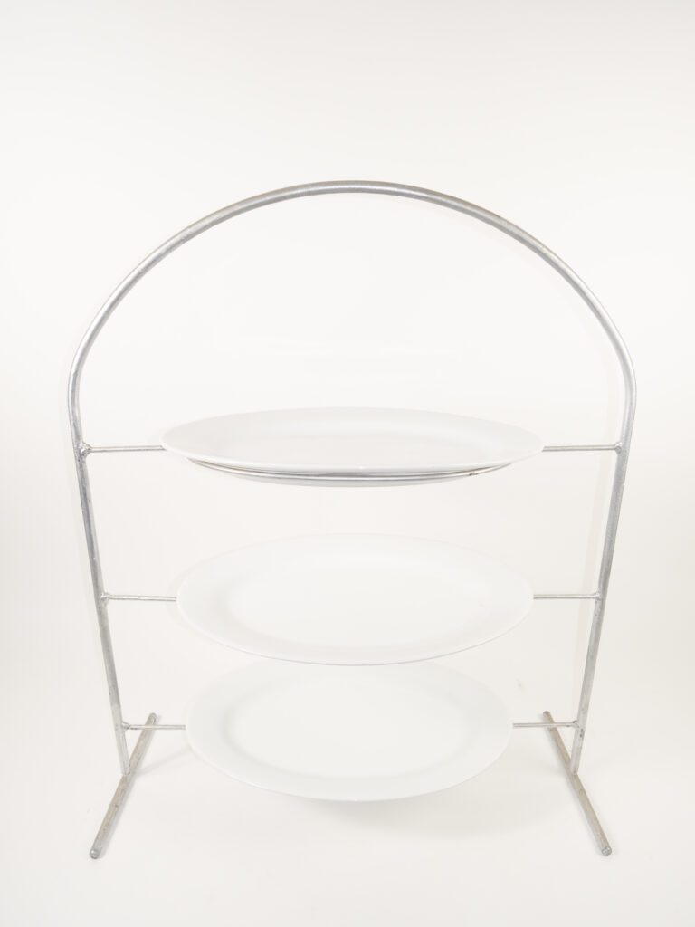 SILVER 3 OVAL PLATE TRAY