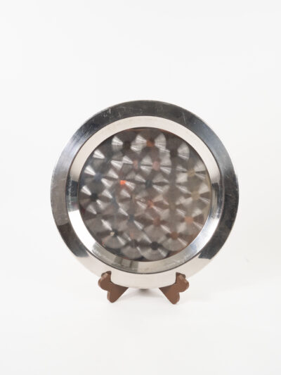 STAINLESS STEEL ROUND TRAY 15"