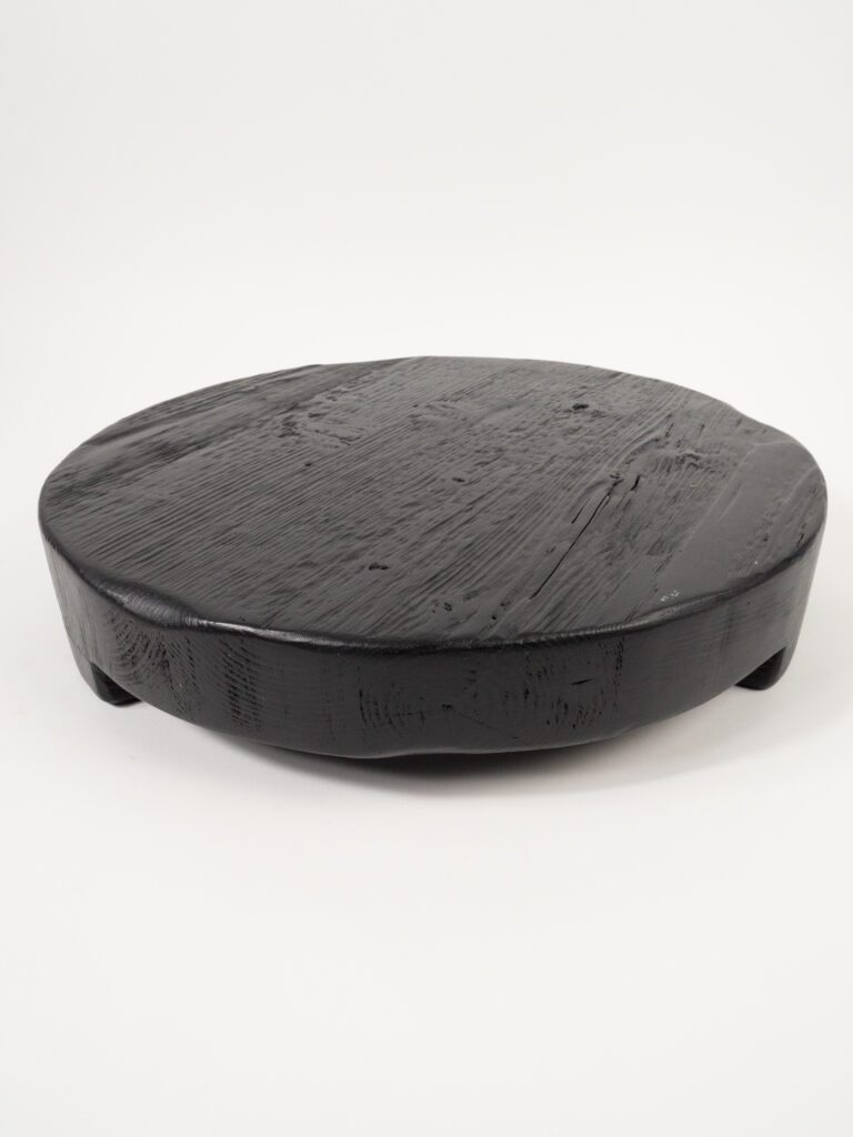 BLACK WOOD RISER 18" DIAMETER