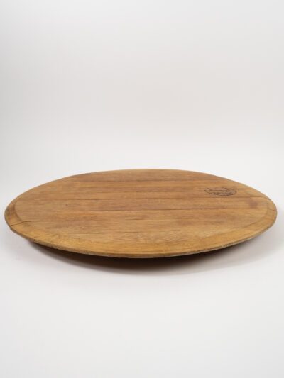 WINE BARREL LID TURNTABLE