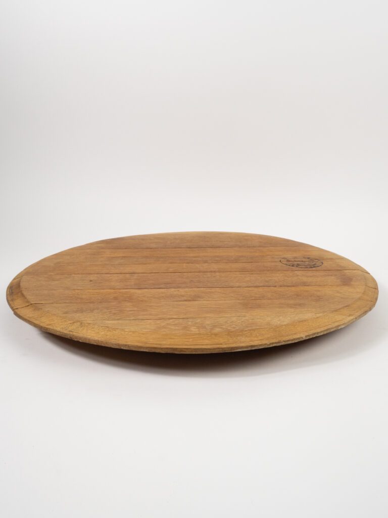 WINE BARREL LID TURNTABLE