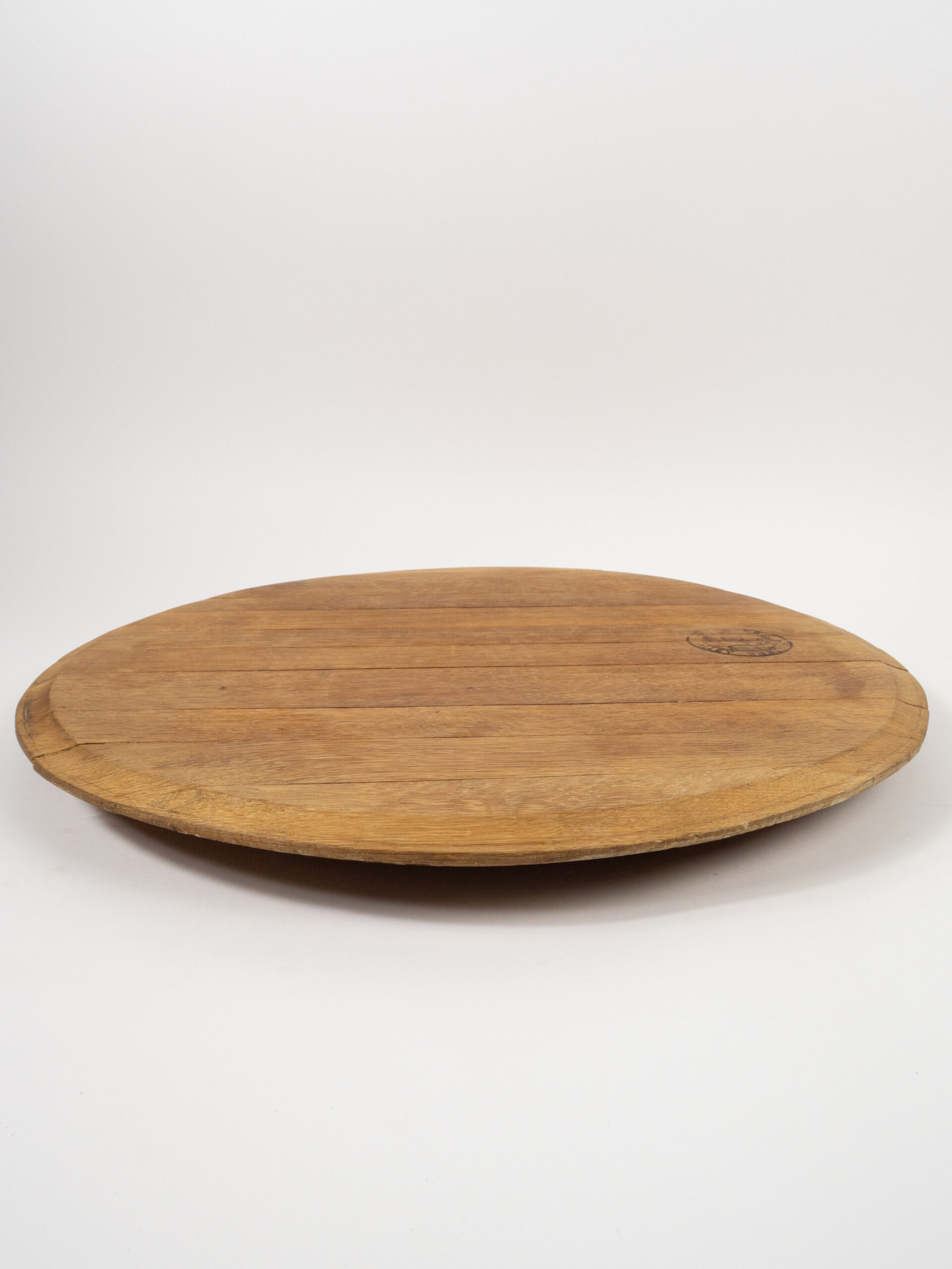 WINE BARREL LID TURNTABLE