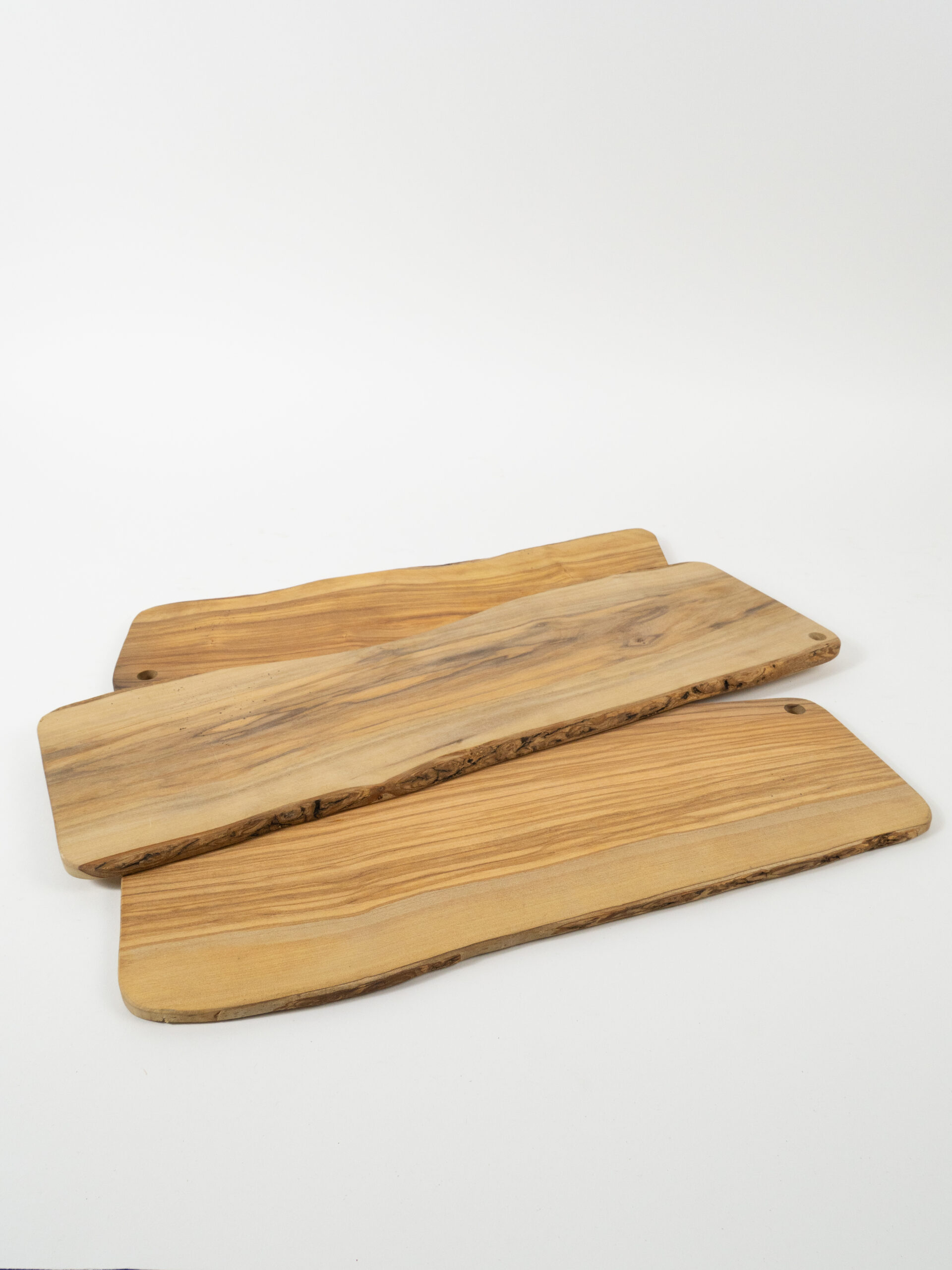 ASSORTED LIVE EDGE CUTTING BOARDS