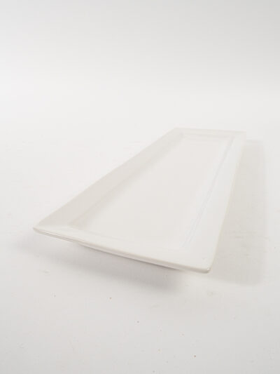 TERRACE RECTANGULAR CERAMIC PLATE 14"X6.5"