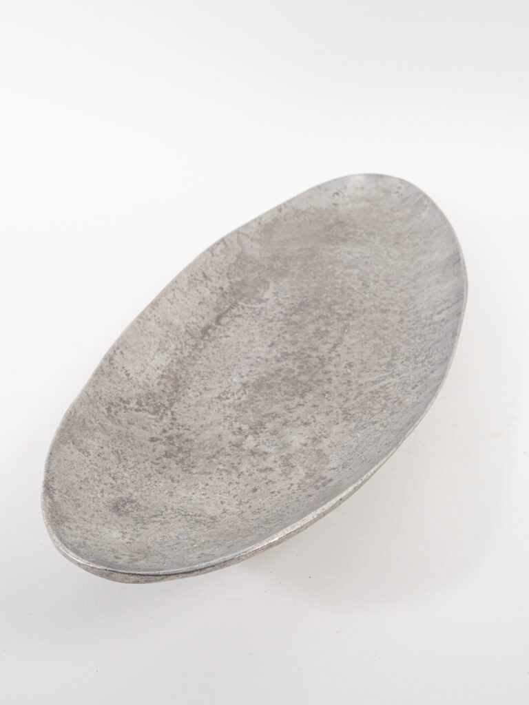 PEWTER FISH TRAY