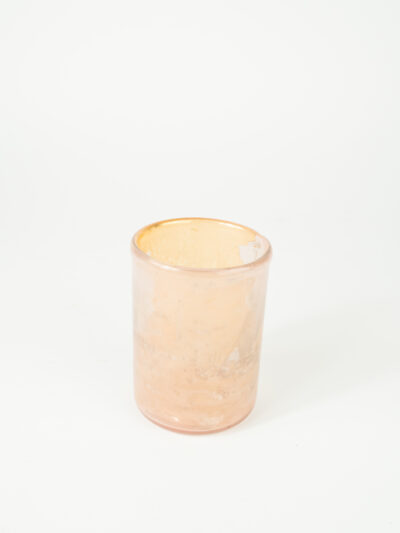 PINK CHERISH VOTIVE 3" X 4.5" W/ INSERT