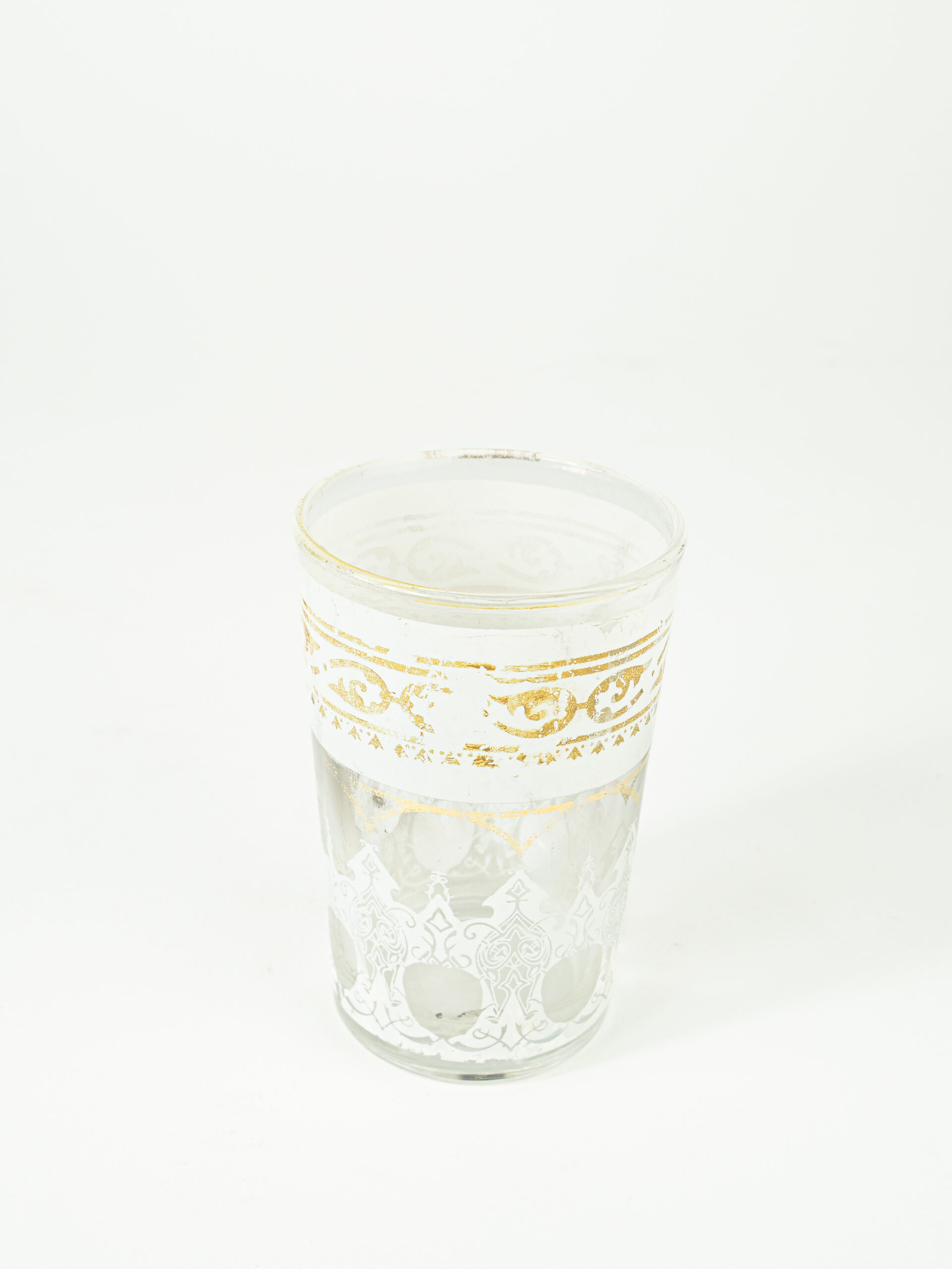 MOROCCAN VINTAGE WHITE VOTIVE W/ INSERT