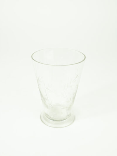 ETCHED VASE VOTIVE W/ INSERT