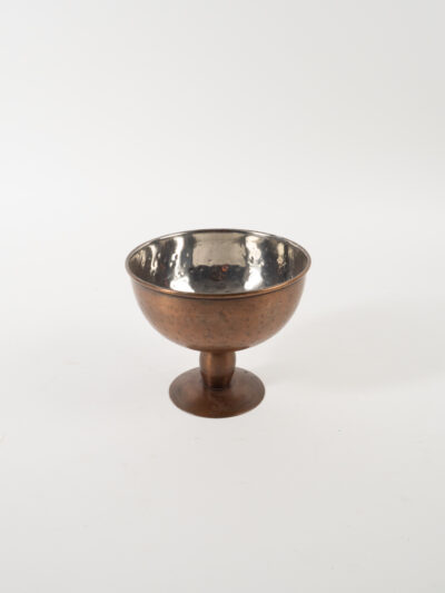 COPPER BOWL ON STAND 6.25"
