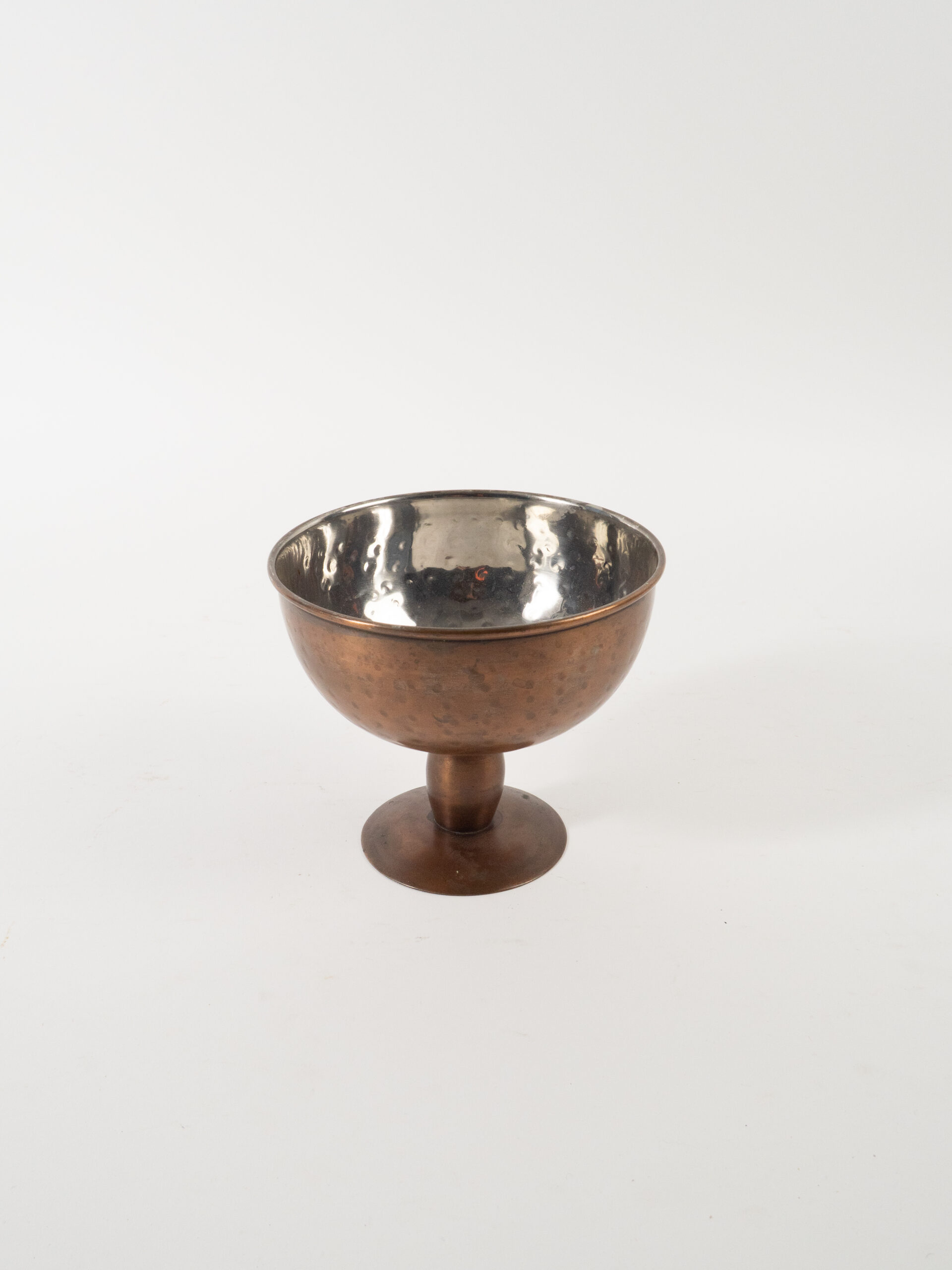 COPPER BOWL ON STAND 6.25"