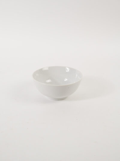 WHITE PORCELAIN BOWL 6" 16 OZ