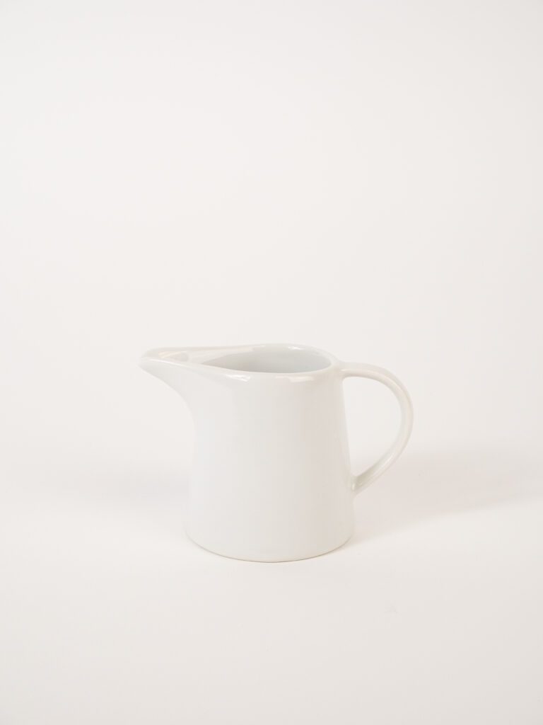 WHITE RIM CLASSIC CREAMER 6OZ