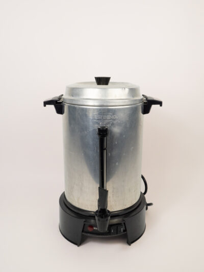ALUMINUM COFFEEMAKER 55 CUP