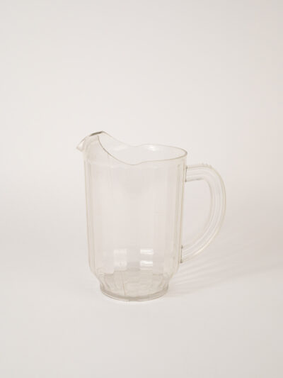 PLASTIC PITCHER 60 OZ