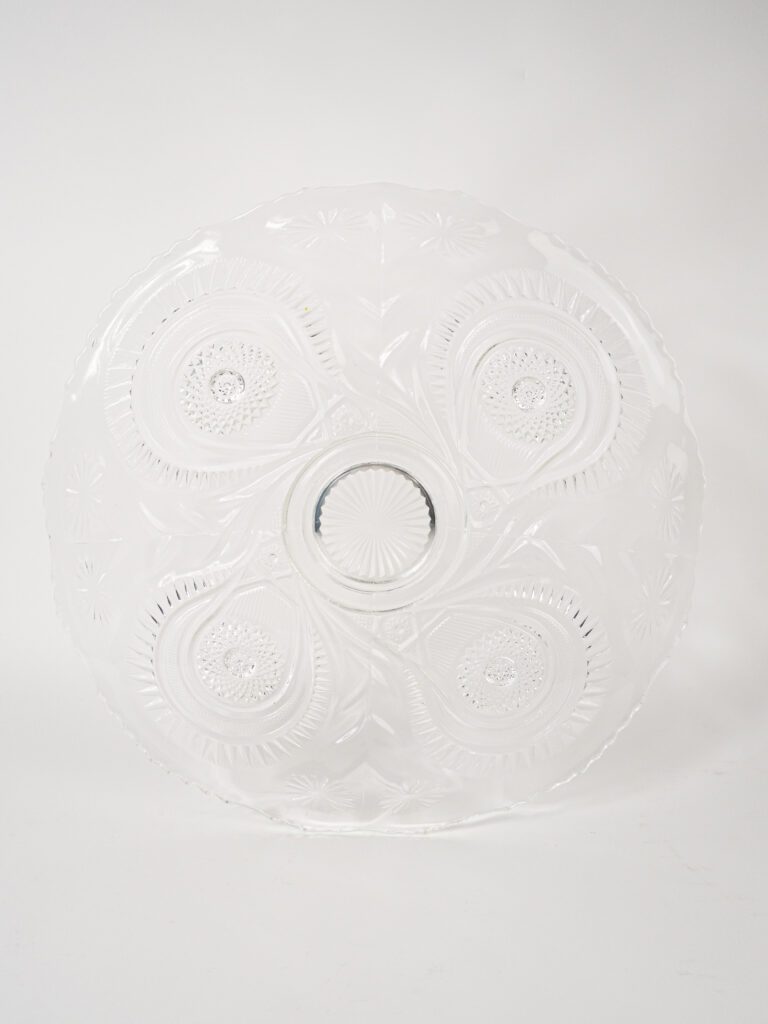CUTGLASS PUNCHTRAY 22"