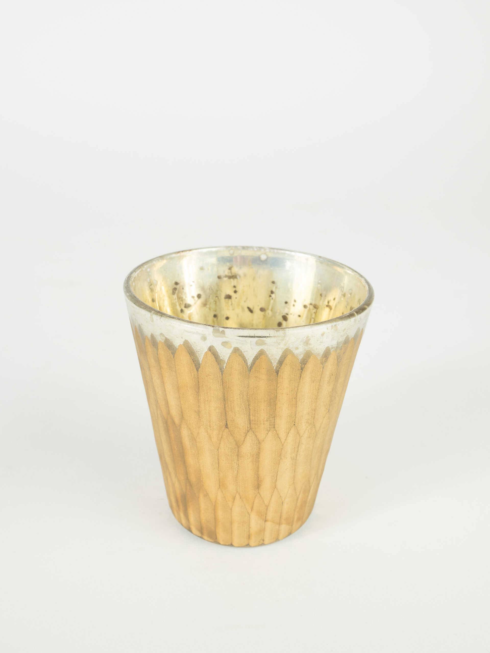 SMALL GLAM VOTIVE 2.5" X 3.5" W/ INSERT