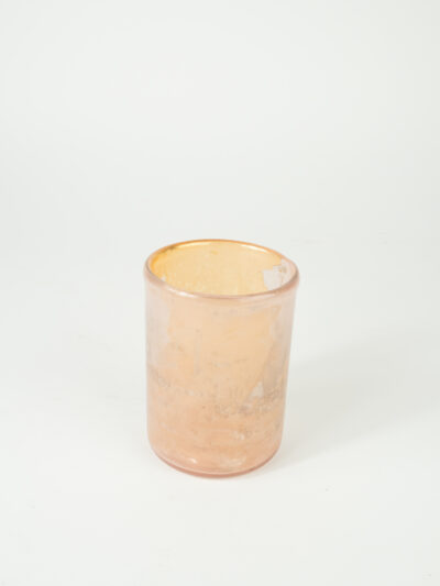 PINK CHERISH VOTIVE 3" X 4.5" W/ INSERT