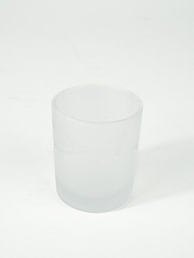 FROSTED VOTIVE 2.5" W/ INSERT