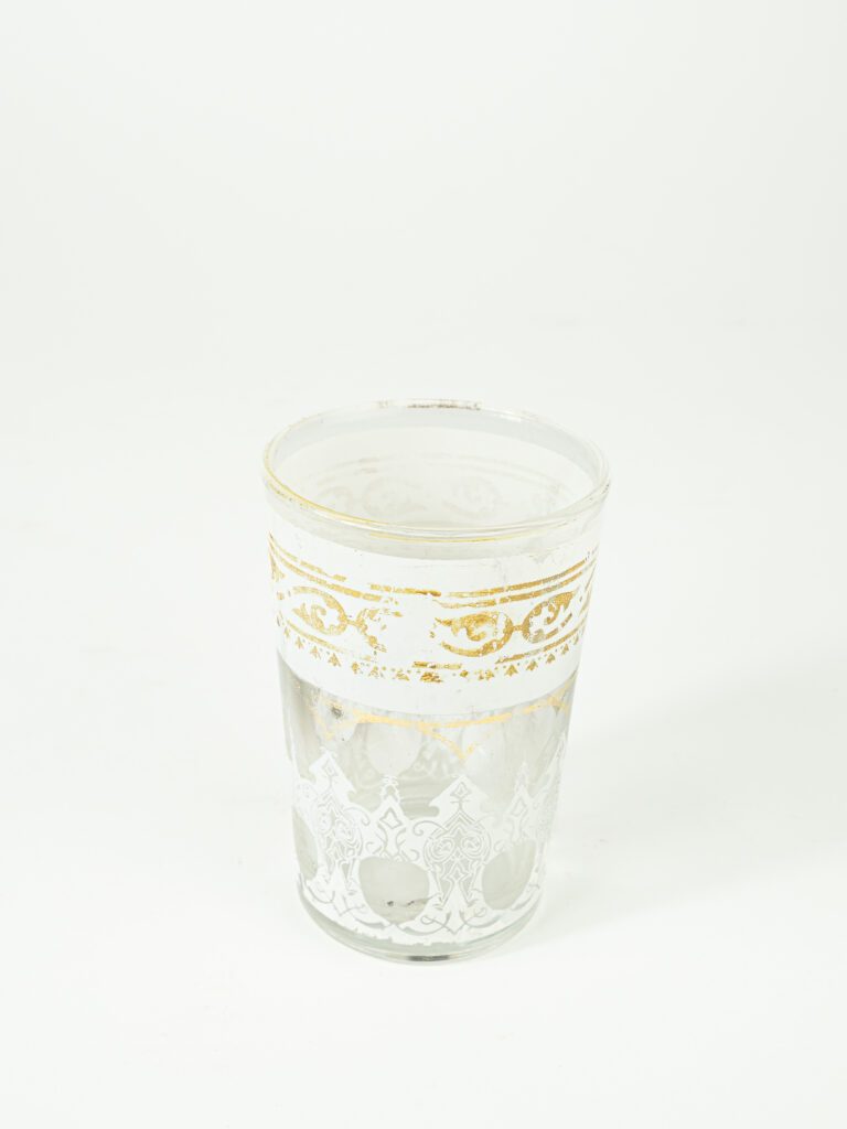 MOROCCAN VINTAGE WHITE VOTIVE W/ INSERT