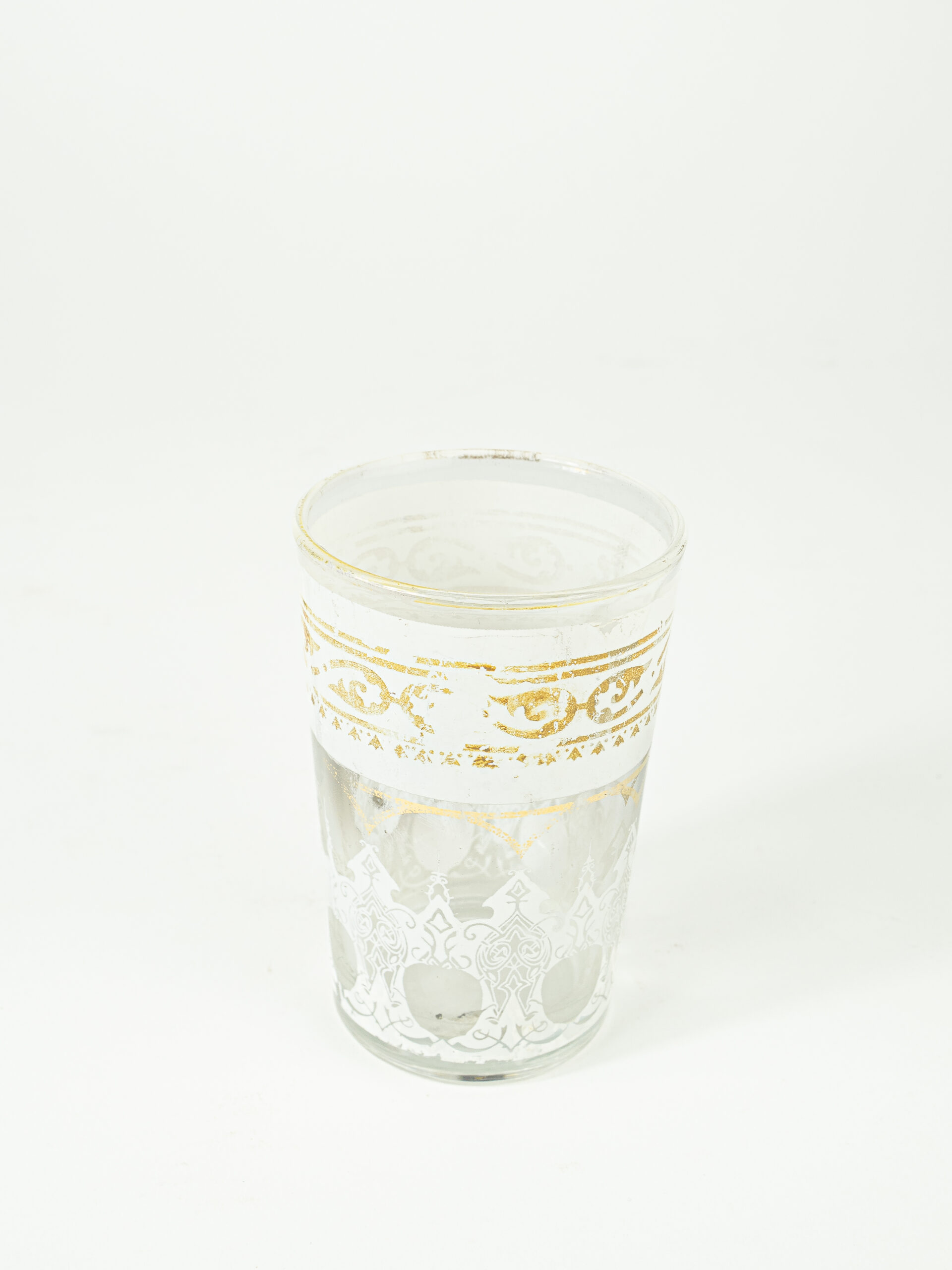 MOROCCAN VINTAGE WHITE VOTIVE W/ INSERT