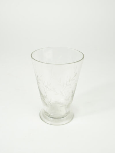 ETCHED VASE VOTIVE W/ INSERT