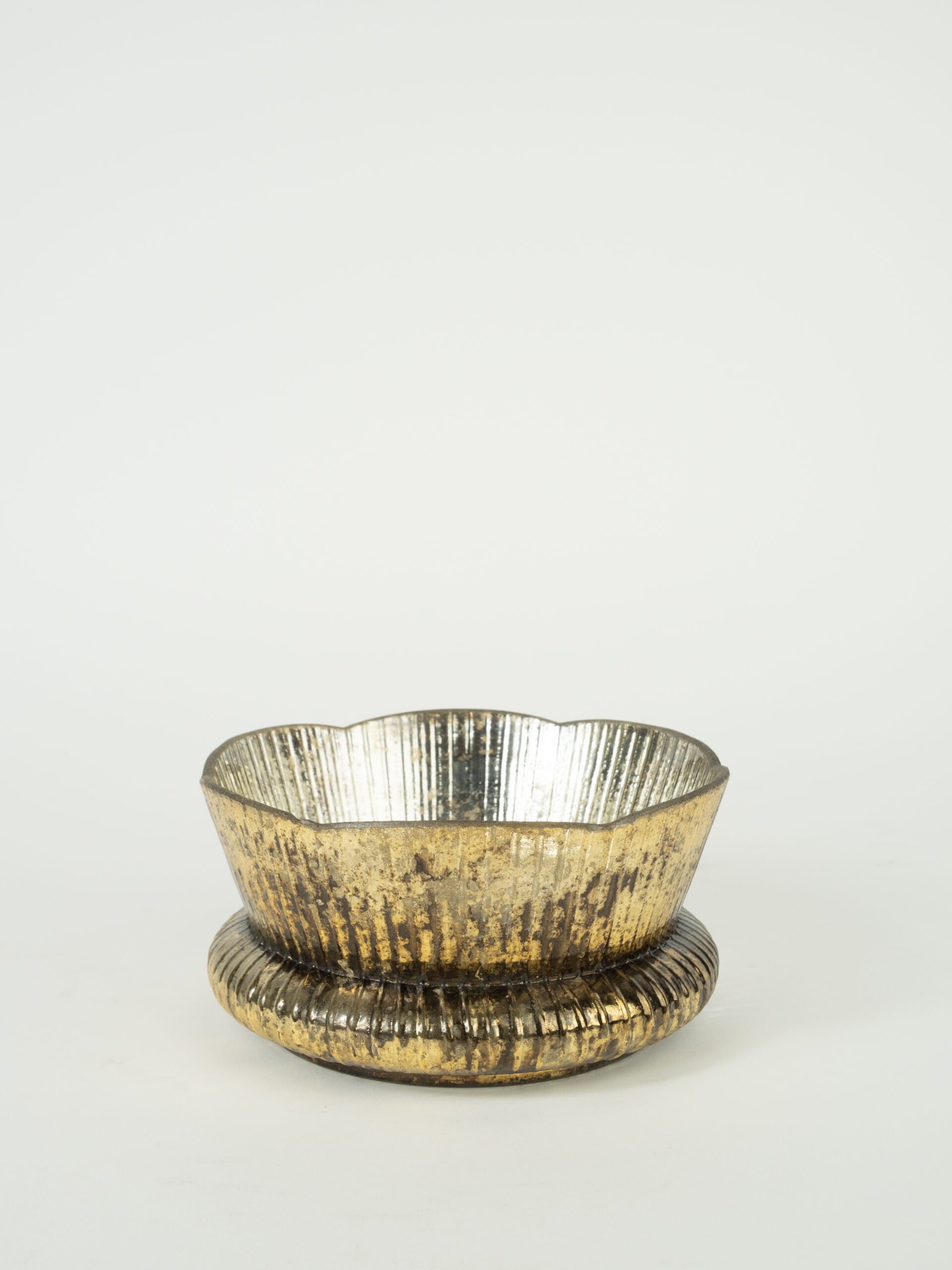 LAVISH BOWL VASE 6.25"X3.5"