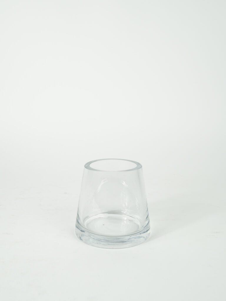 SMALL PYRAMID VASE
