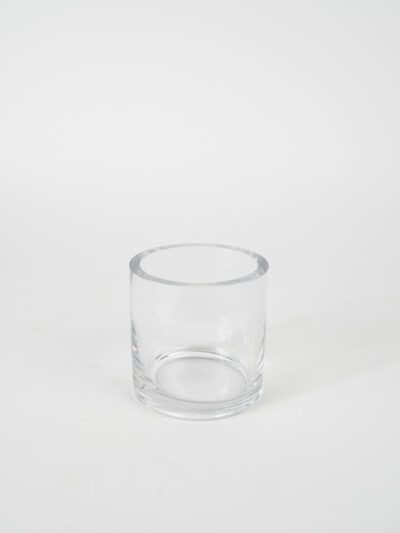 ATHENA CYLINDER VASE 4" X 4"