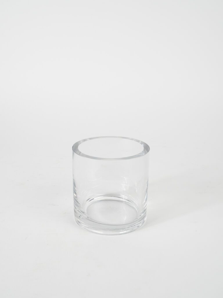 ATHENA CYLINDER VASE 4" X 4"