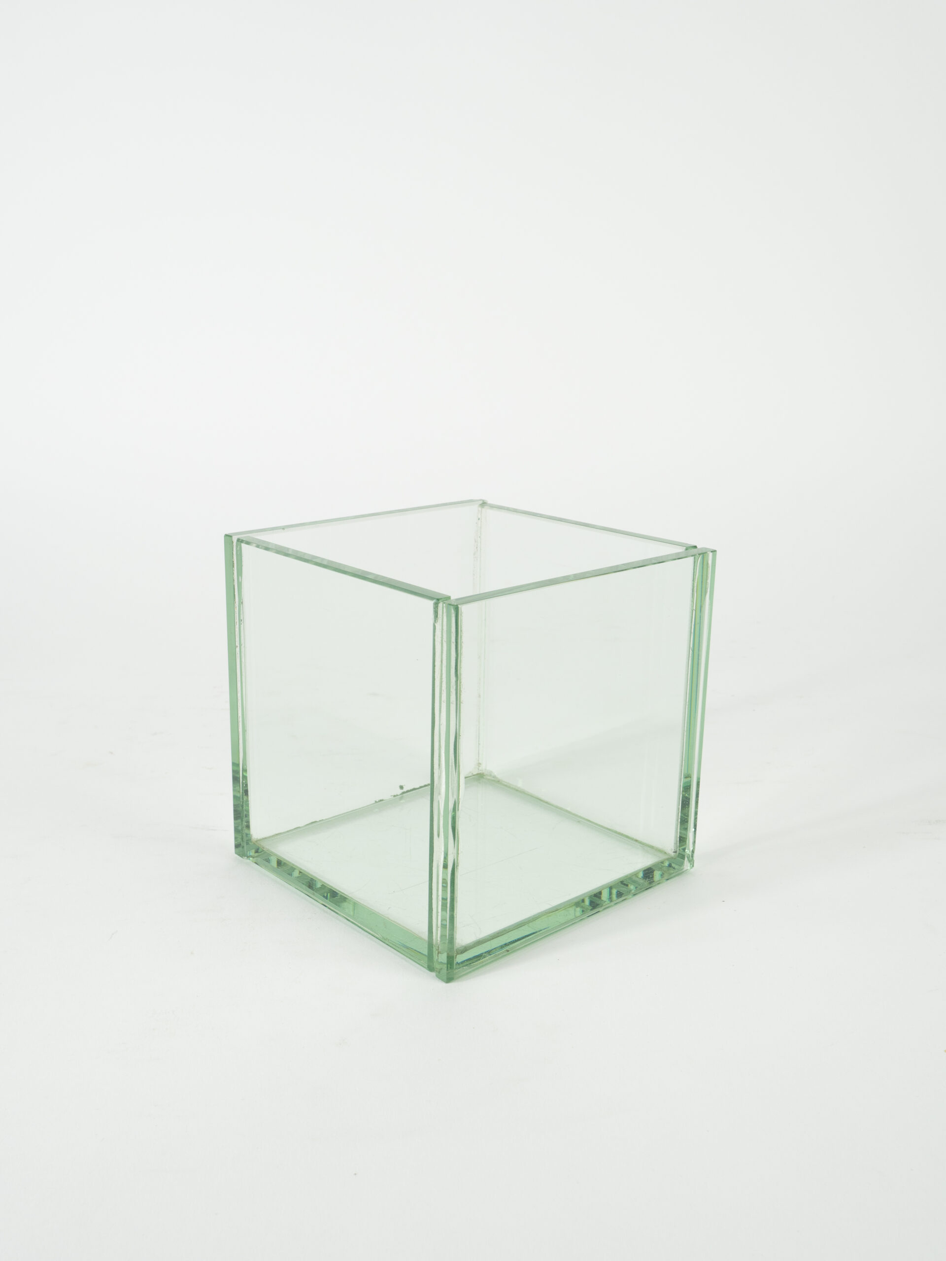 PLATE GLASS CUBE 5"