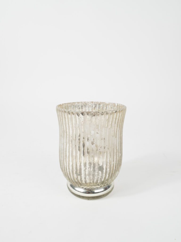 FLARED MERCURY VASE 4" X 5"