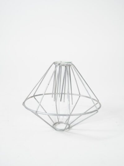 SILVER DIAMOND VECTOR  6" X 5.25"