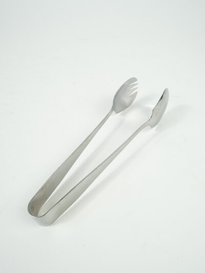 STAINLESS STEEL SALAD TONG 9.5"
