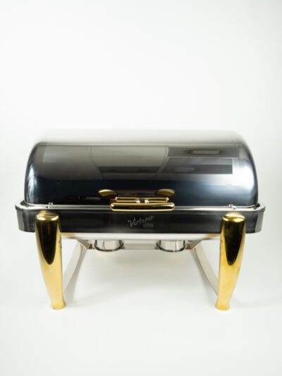 ROLL TOP RECTANGULAR CHAFER 8QT