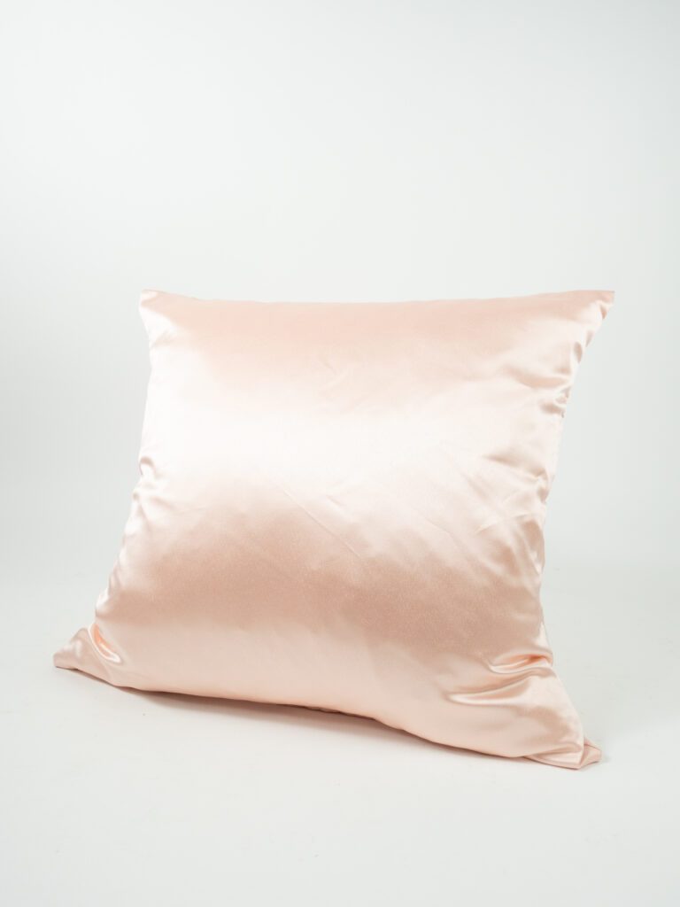 MATTE SATIN PEACH PILLOW