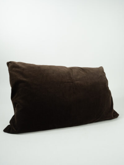 VELVET BROWN PILLOW