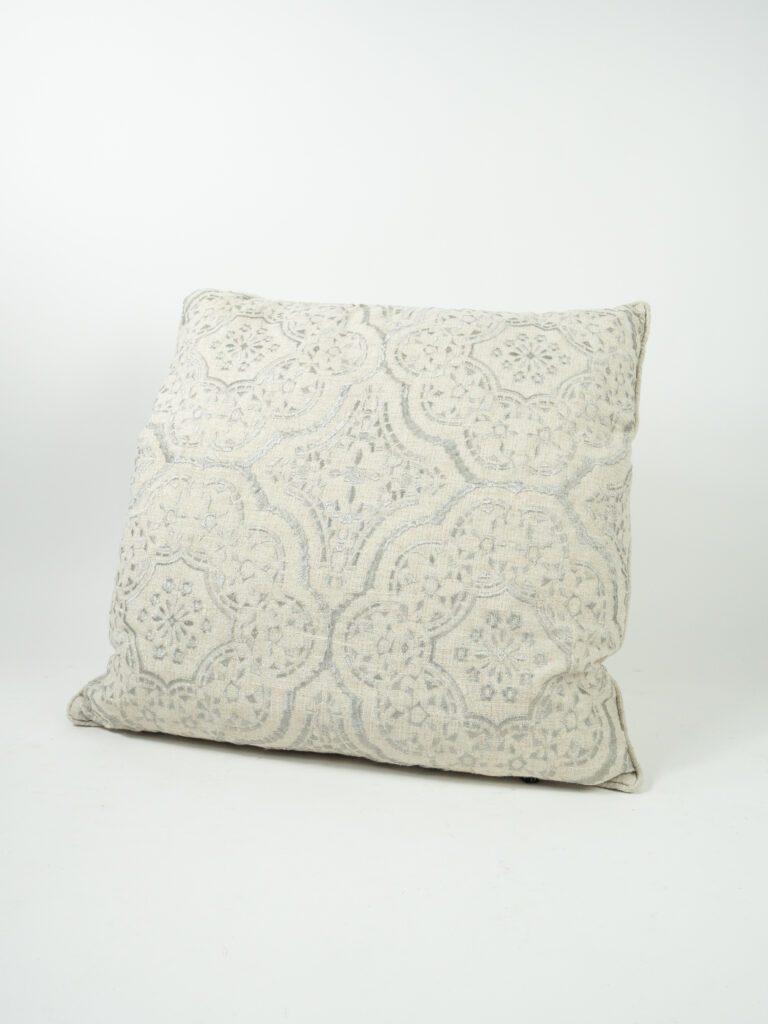 SILVER MEDALLIONS PILLOW