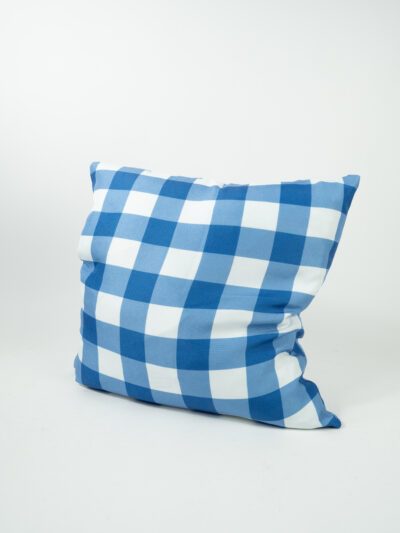 BUFFALO CHECK BLUE PILLOW